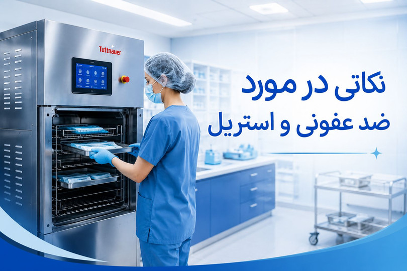 نکاتی در مورد ضدعفونی و استریل